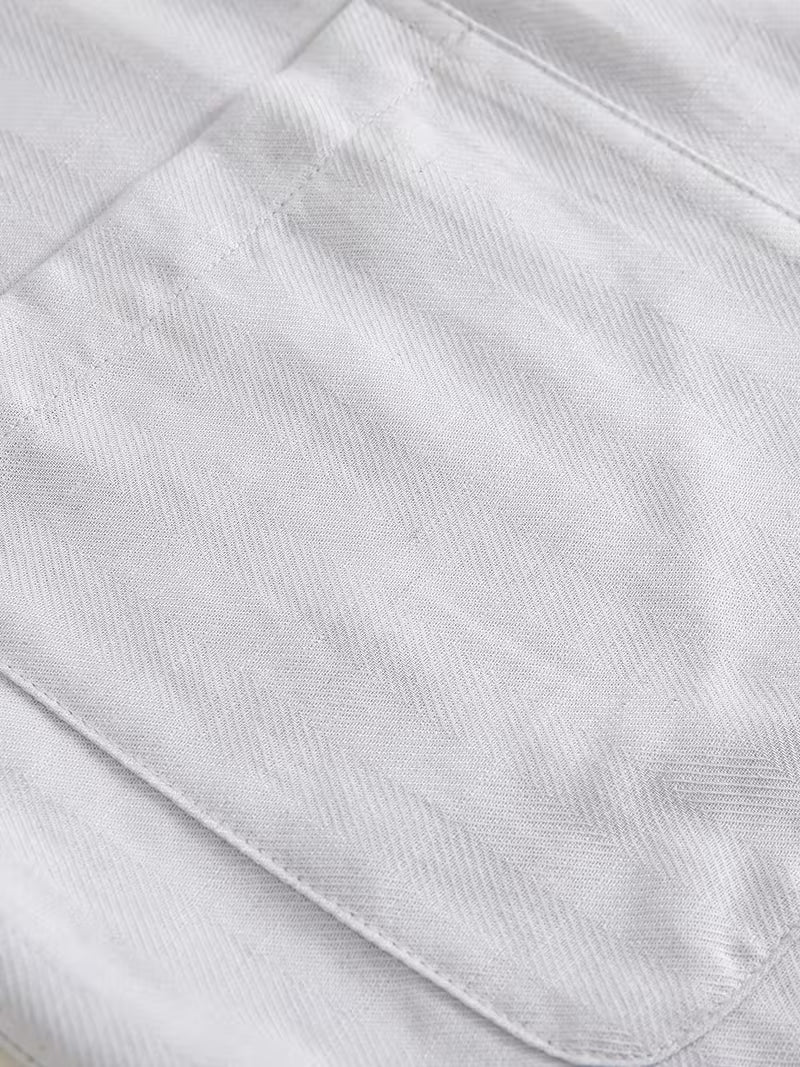 2pcs New Women's Spring/Summer Pants Set, Simple and Lightweight Professional Outfit, Three-Quarter Sleeve Blazer + Dress Pants, New Spring/Summer Women's Workwear for Office Commuting