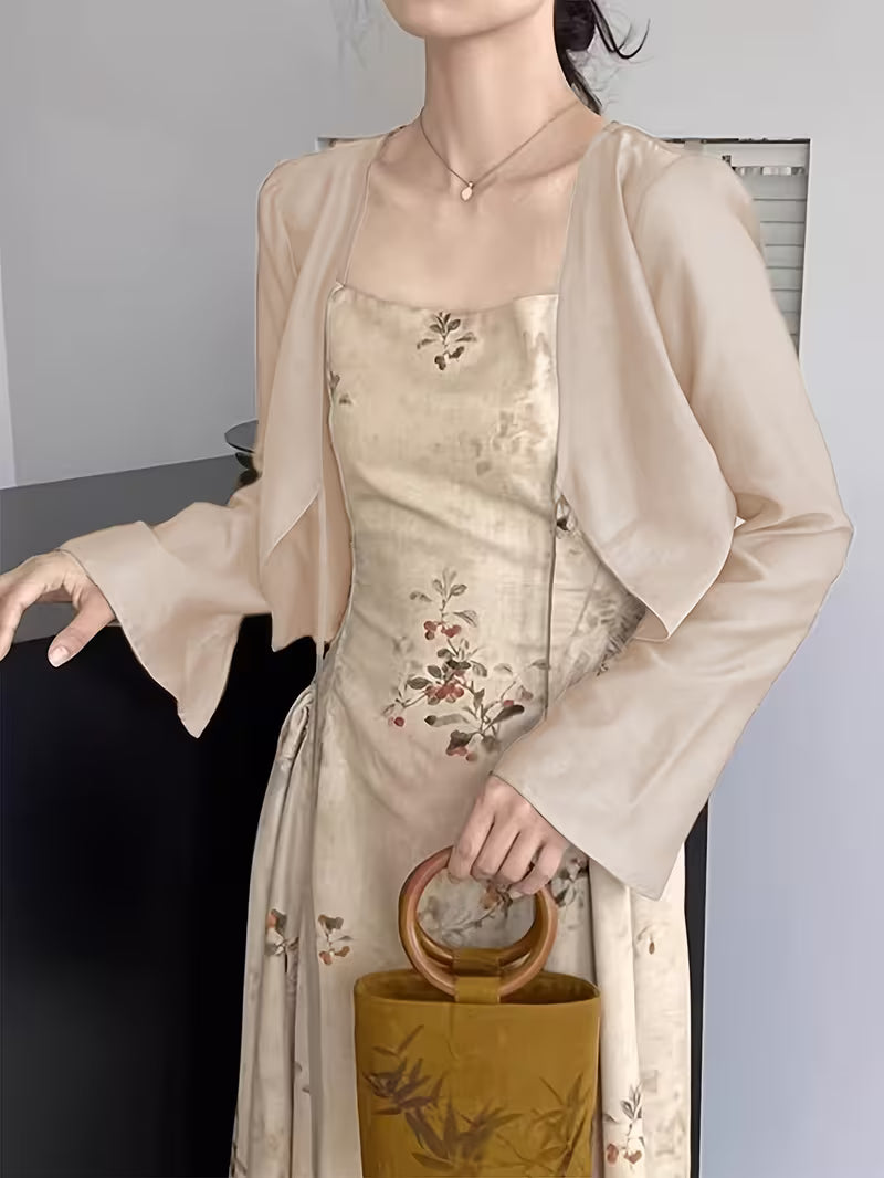 Women's Semi-Sheer Open Front Cardigan